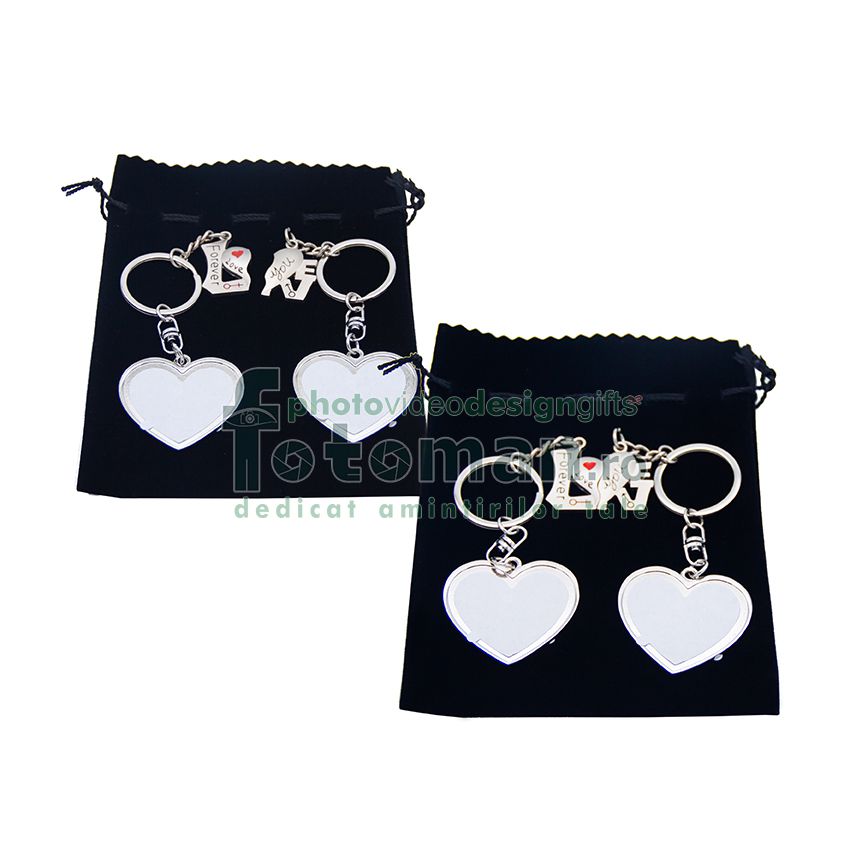 Breloc personalizat cuplu 