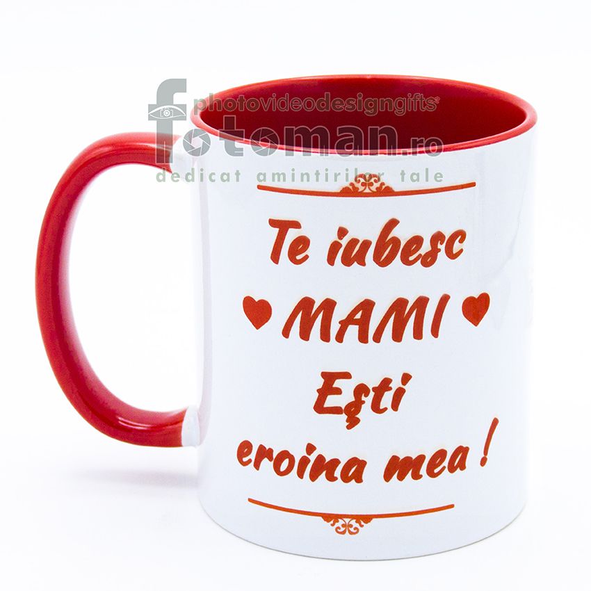 Cana alba cu interior rosu