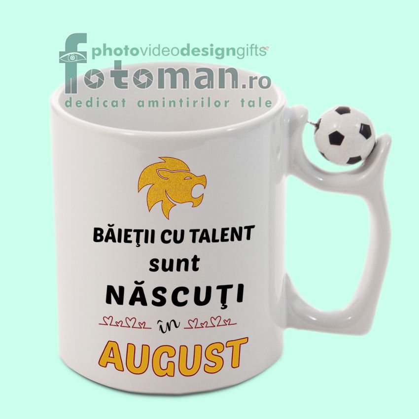 Cana personalizata Fotbal