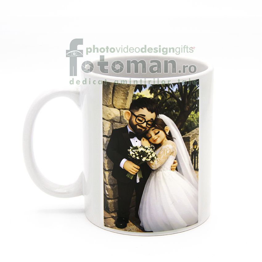 Cana personalizata nunta  