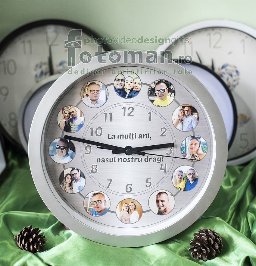 Ceas personalizat 12 poze