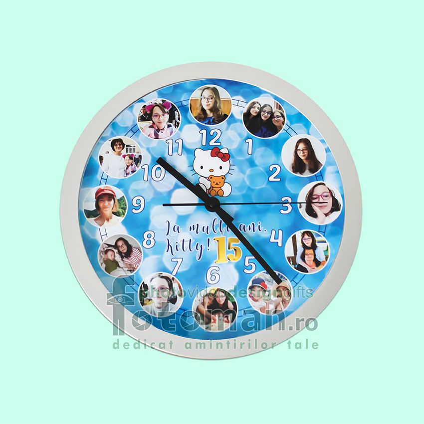 Ceas personalizat 12 poze