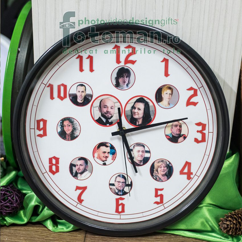Ceas personalizat 12 poze