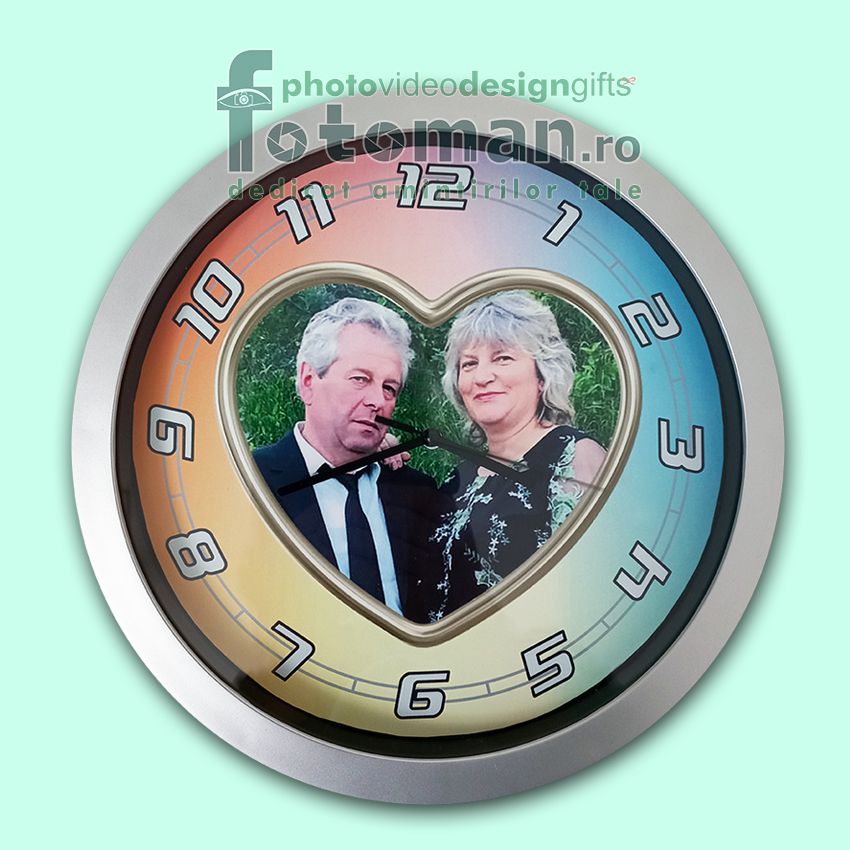 Ceas personalizat de perete-mare