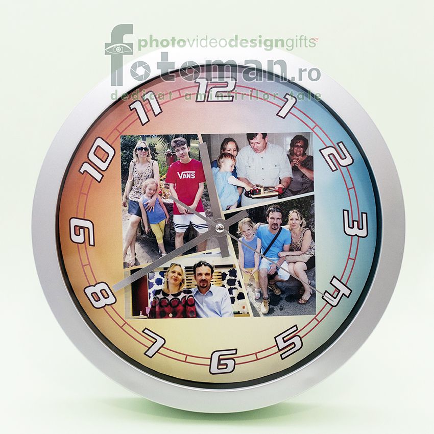 Ceas personalizat de perete-mare