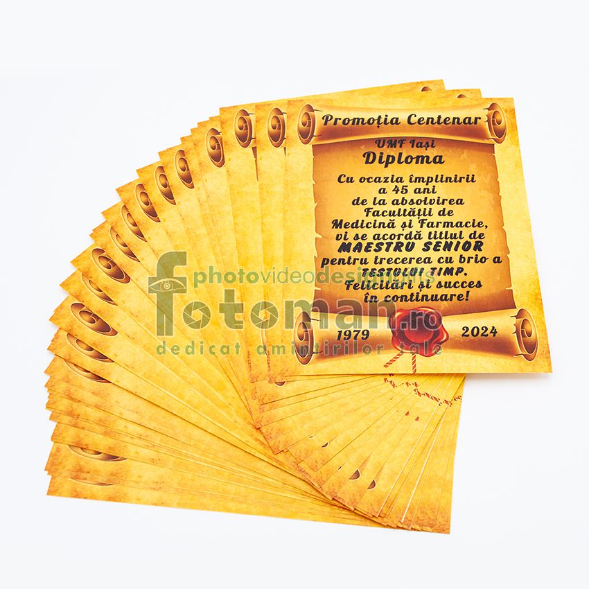 Diplome personalizate A4