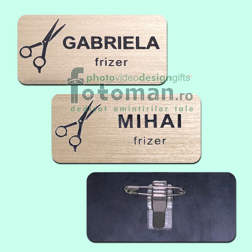 Ecusoane personalizate gravate-dreptunghi