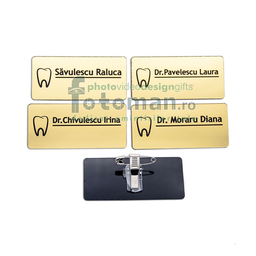 Ecusoane personalizate gravate-dreptunghi