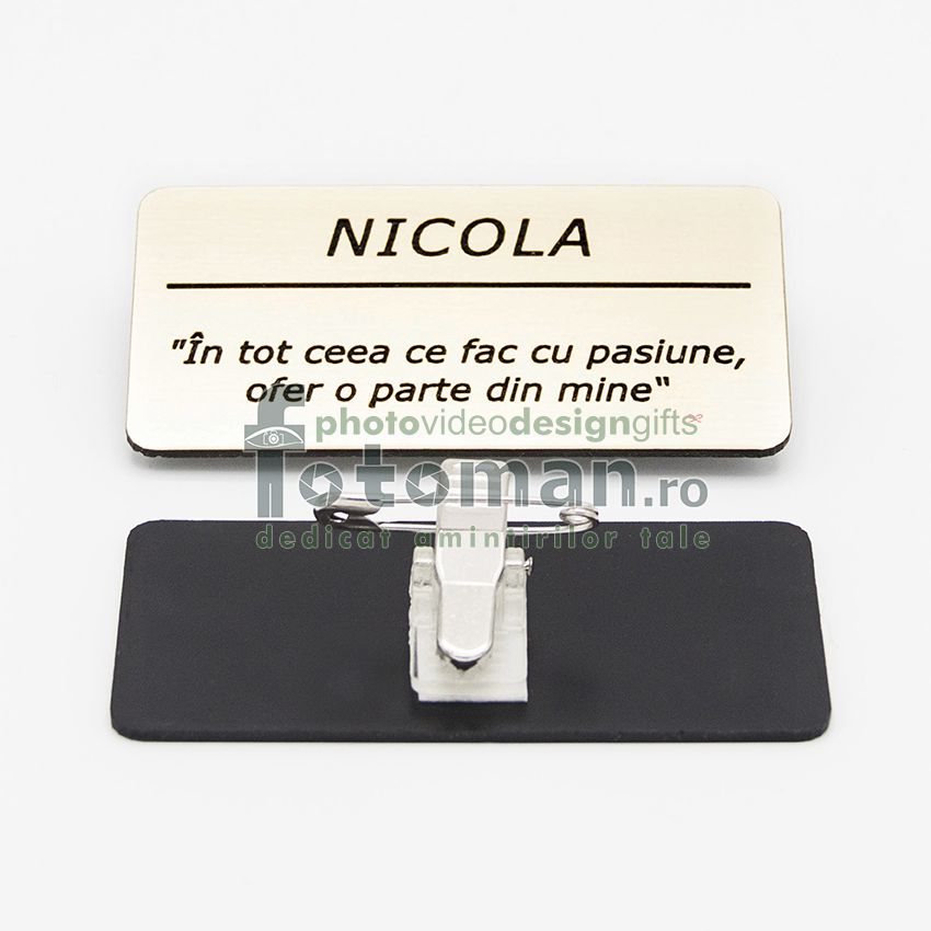 Ecusoane personalizate gravate-dreptunghi