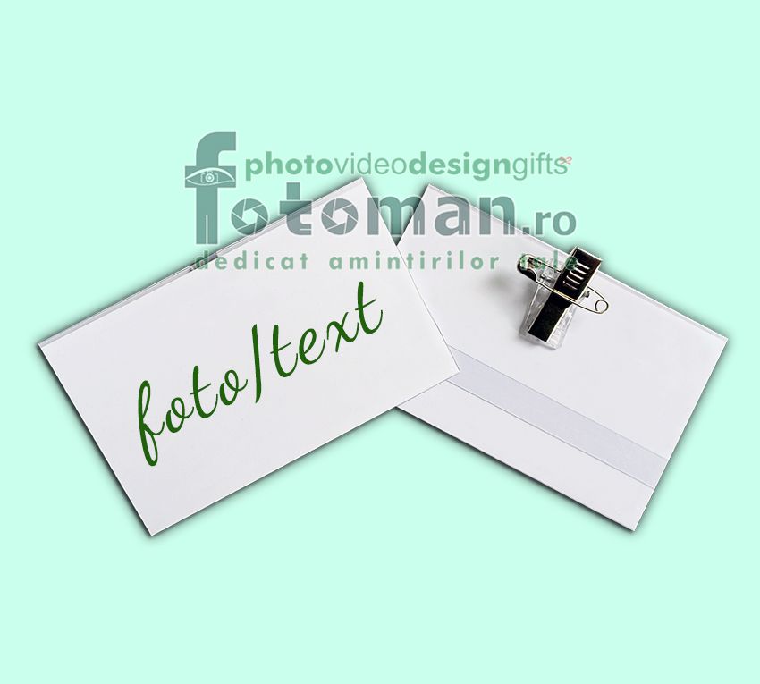 Ecusoane personalizate transparente