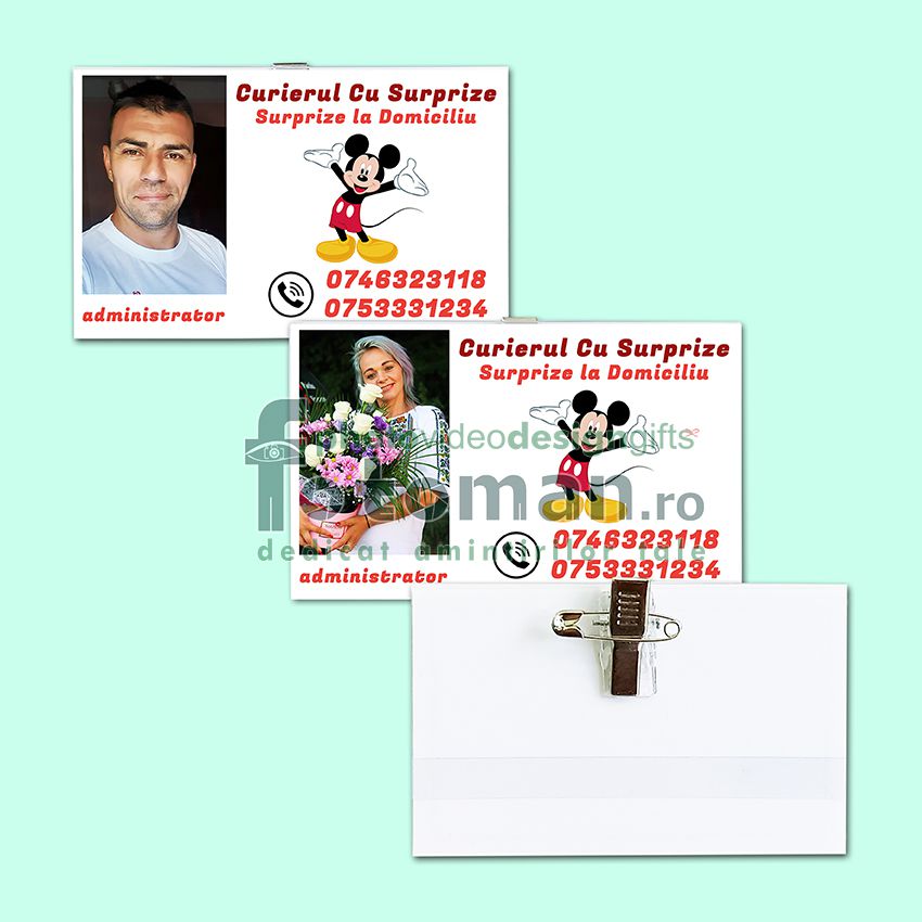 Ecusoane personalizate transparente