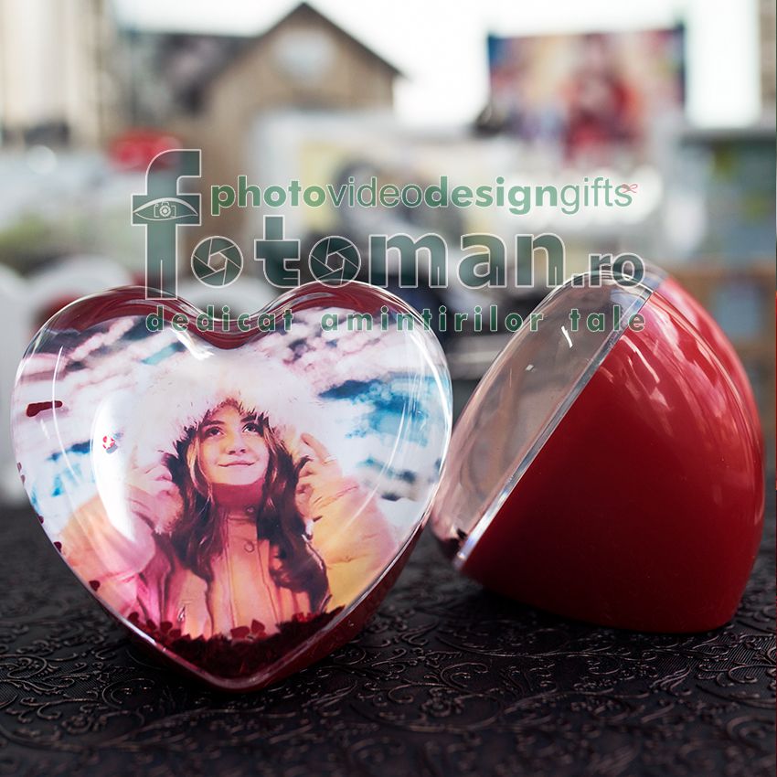 Glob foto personalizat-caseta