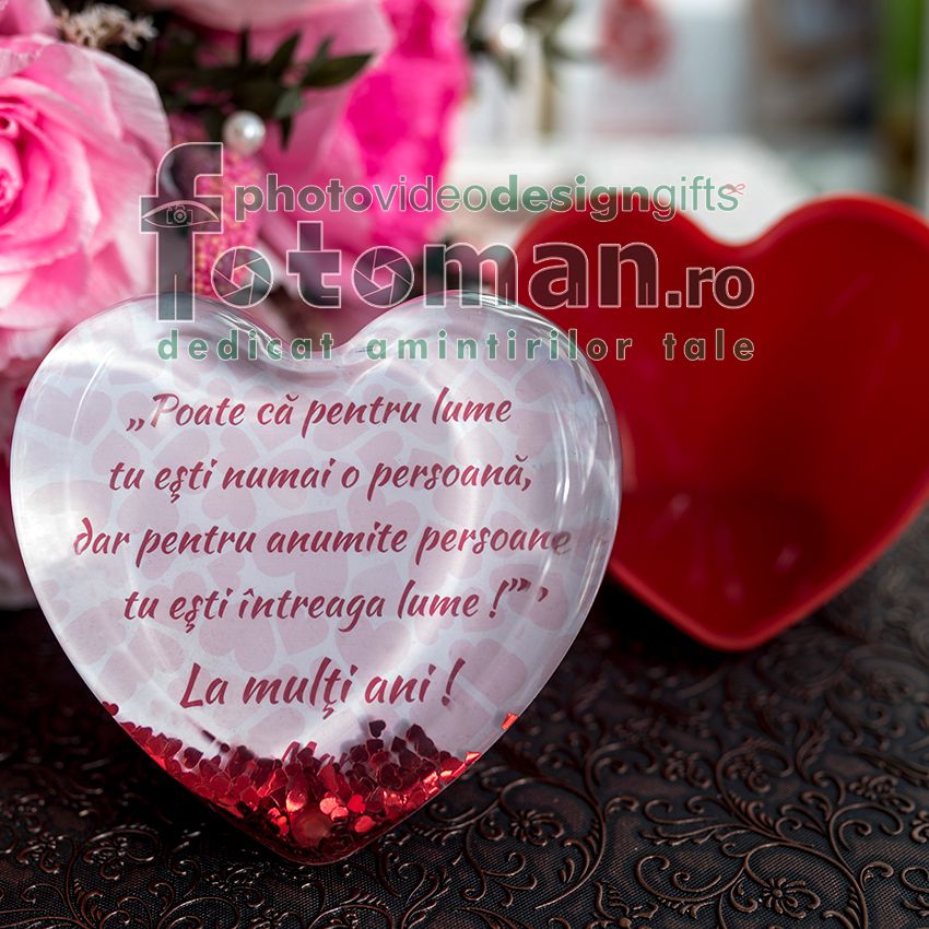 Glob foto personalizat-caseta
