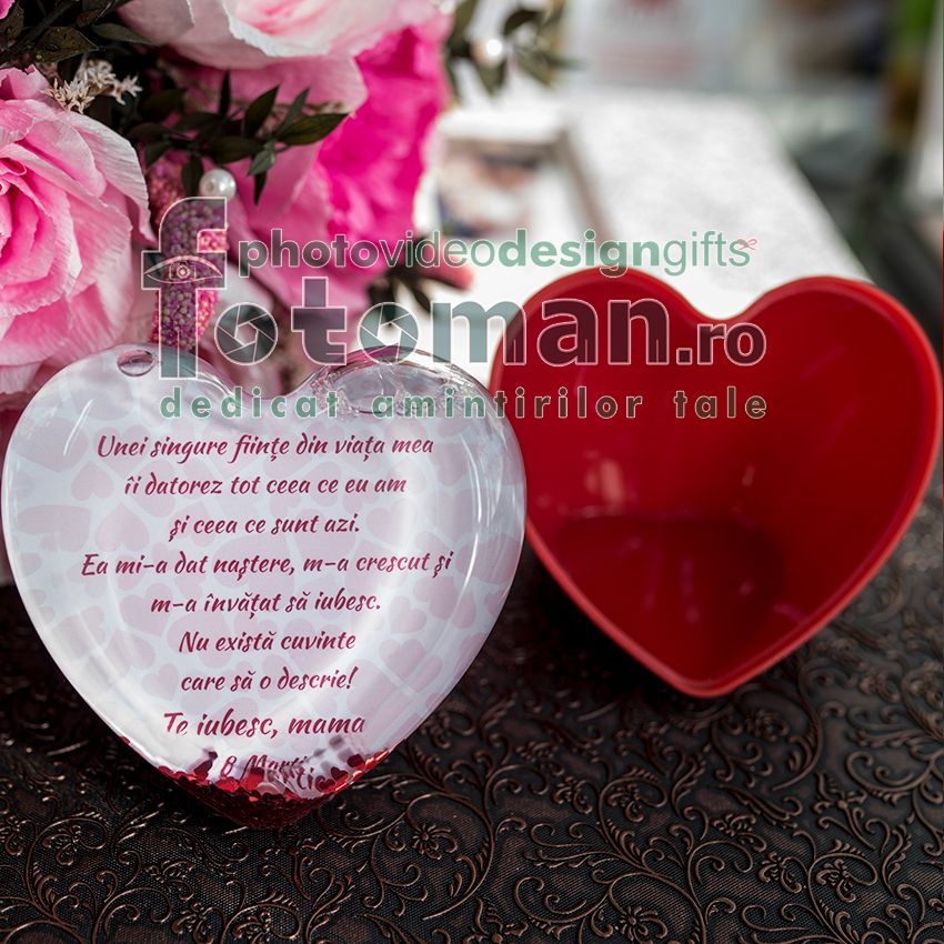 Glob foto personalizat-caseta