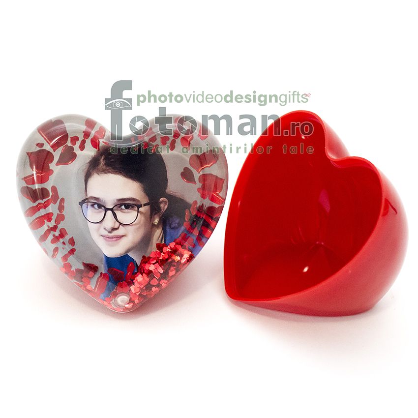 Glob foto personalizat-caseta