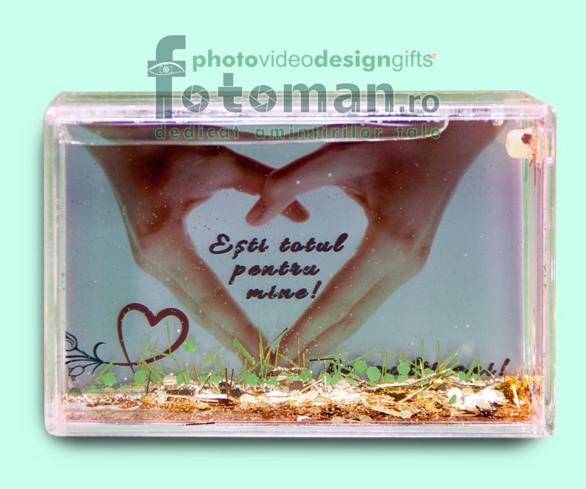 Glob foto personalizat-dreptunghi