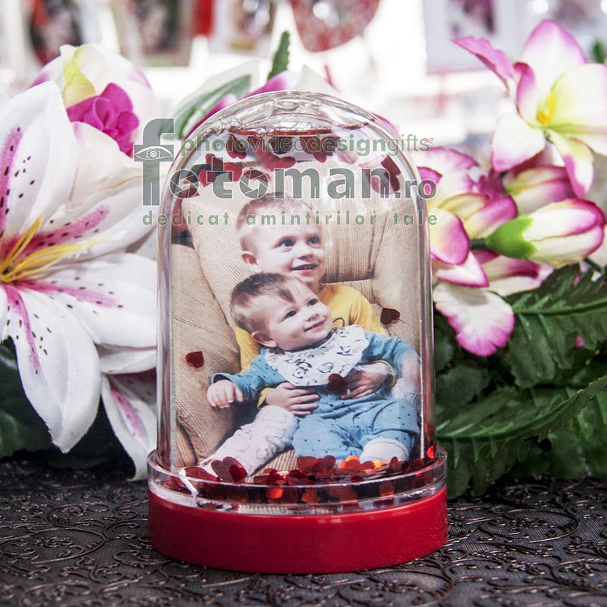 Glob foto personalizat-mare