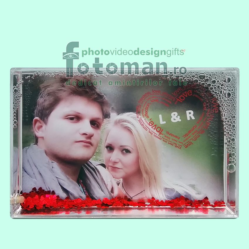 Glob foto personalizat-orizontal