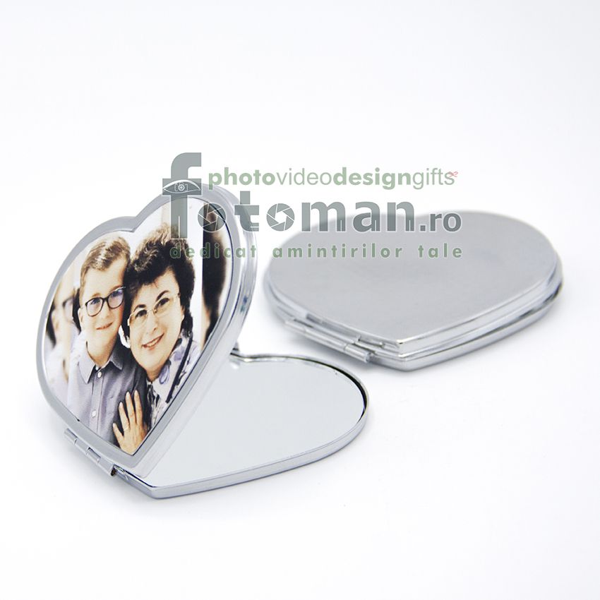 Oglinda personalizata inima