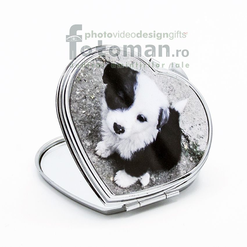 Oglinda personalizata inima