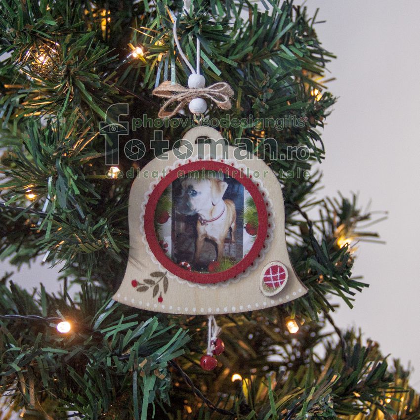 Ornament lemn brad (clopotei)