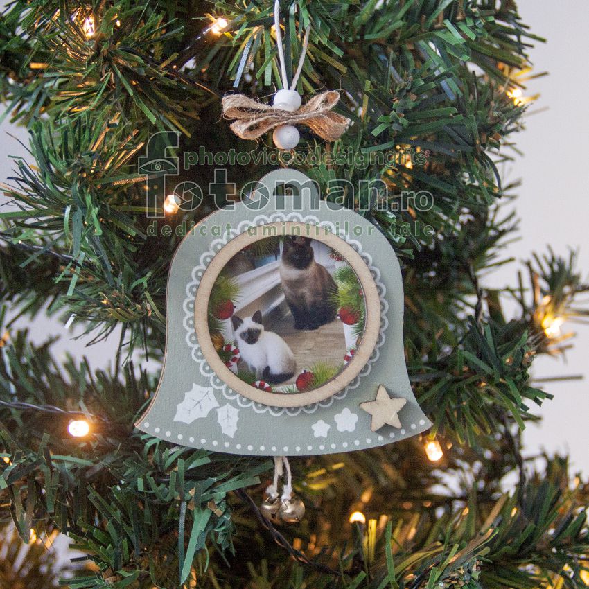 Ornament lemn brad (clopotei)