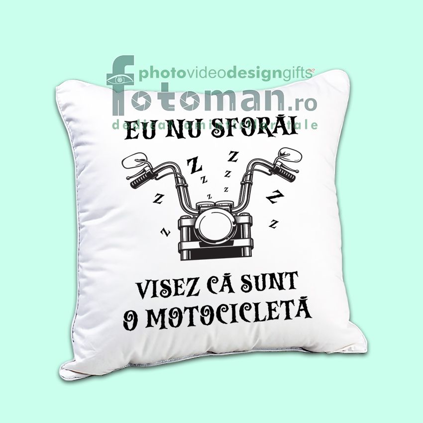 Perna satin alba-patrat