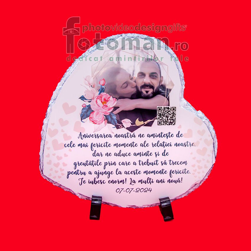 Piatra inima Youtube (cu cod QR scanabil)