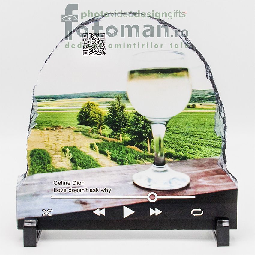 Piatra muzicala Youtube (cod QR)