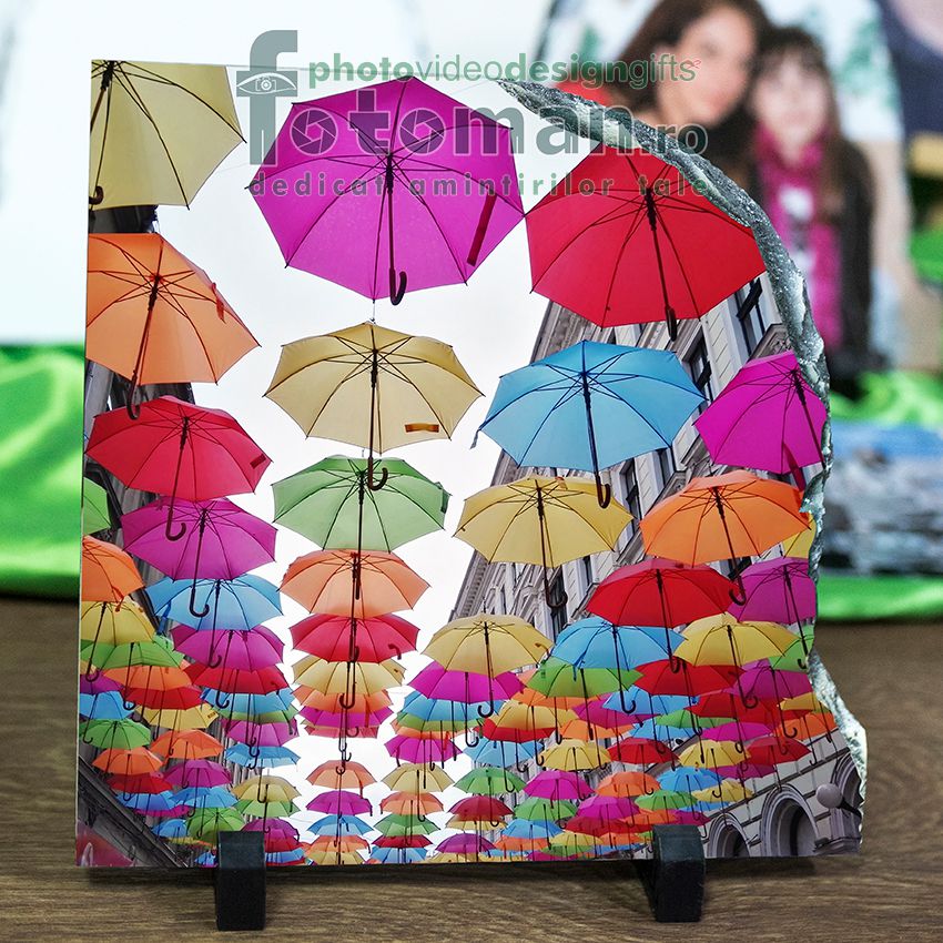 Piatra personalizata-decupare lateral