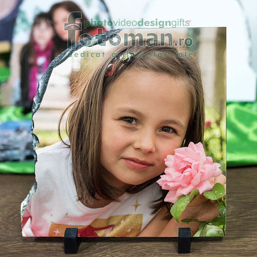Piatra personalizata-decupare lateral