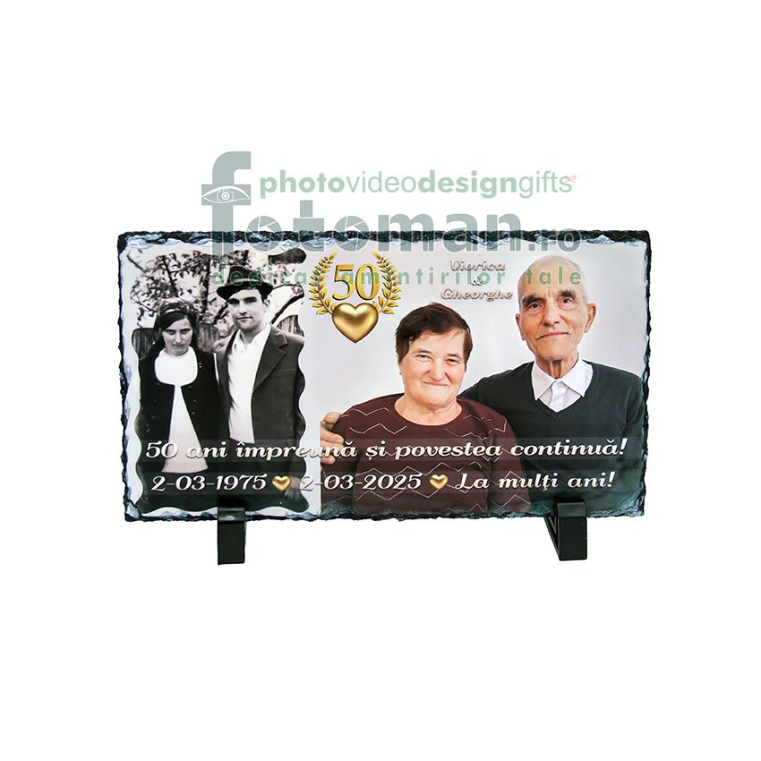 Piatra personalizata-orizontala