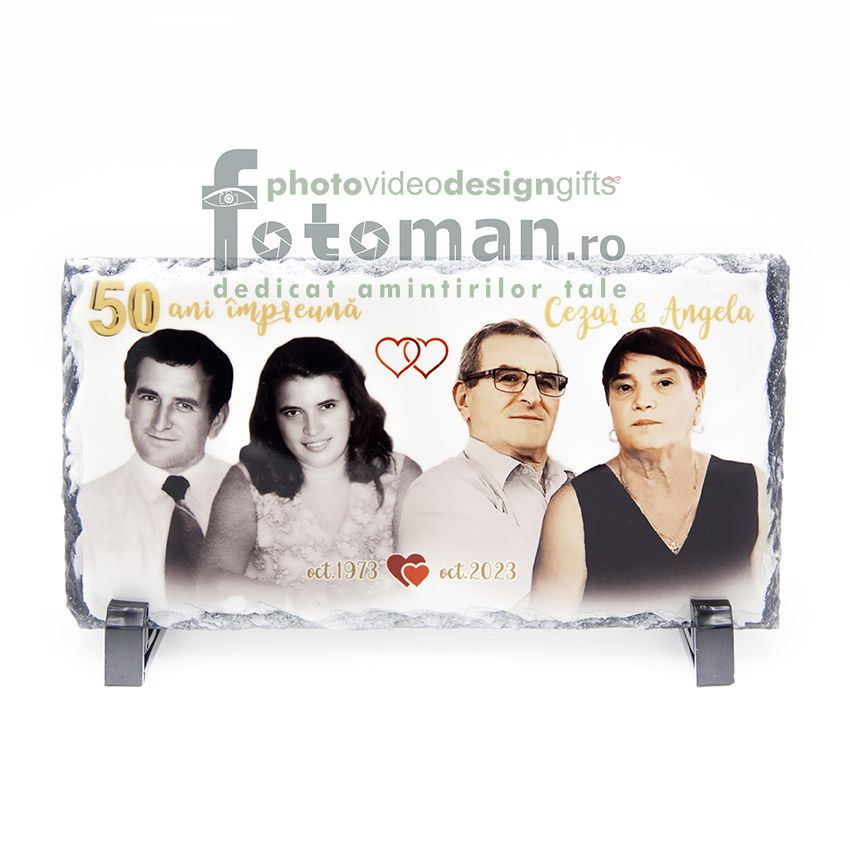 Piatra personalizata-orizontala