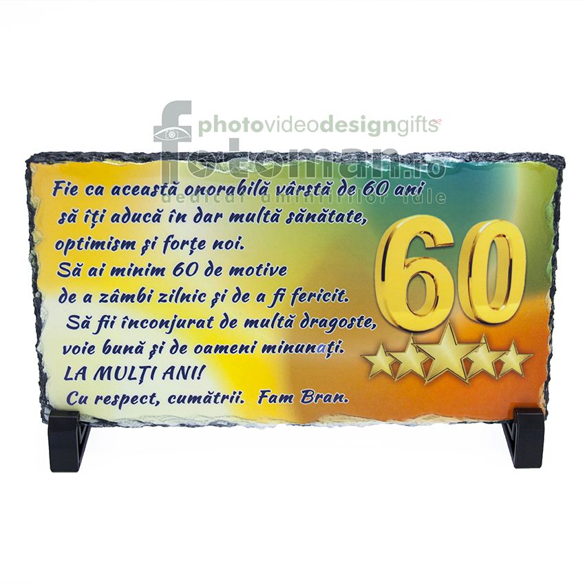 Piatra personalizata-orizontala