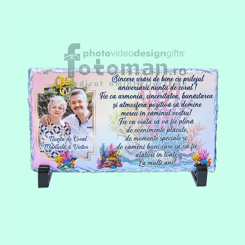 Piatra personalizata-orizontala