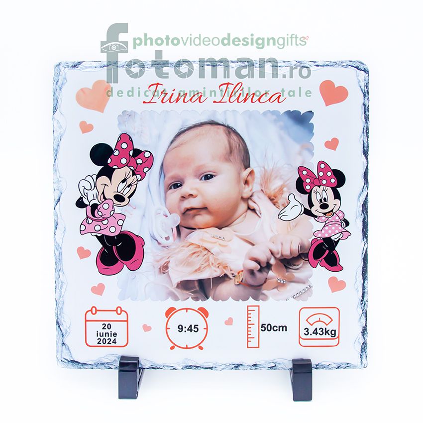 Piatra personalizata-patrat