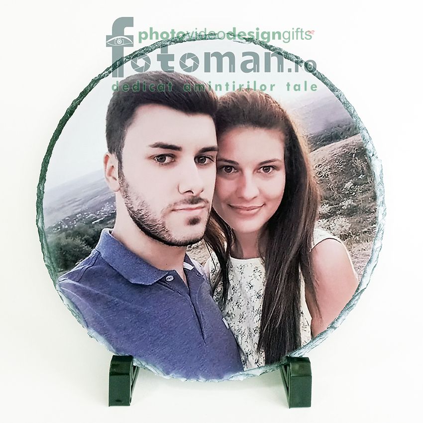 Piatra personalizata-rotunda