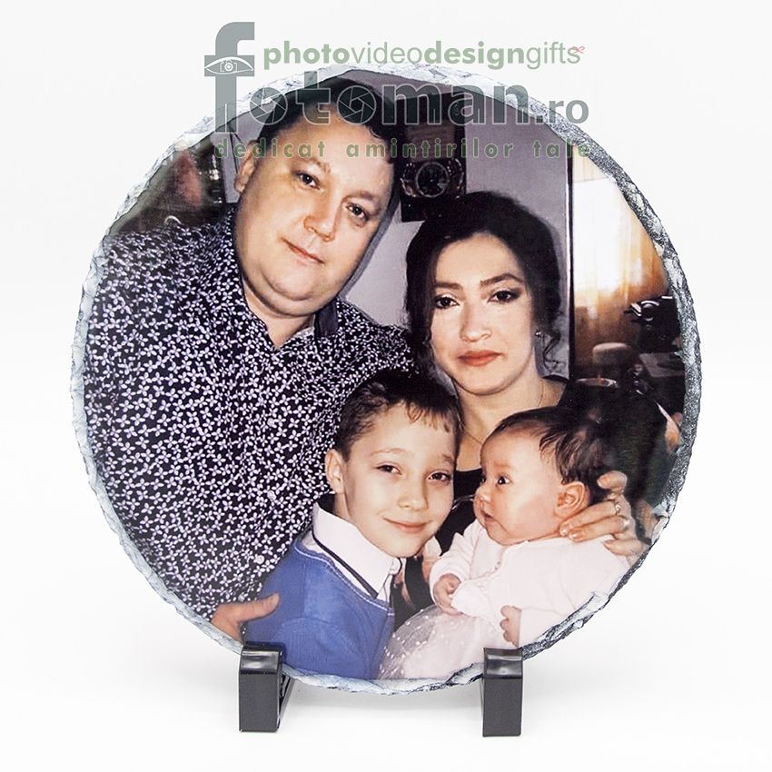 Piatra personalizata-rotunda