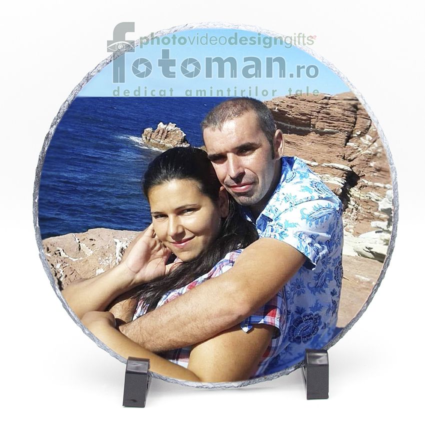 Piatra personalizata-rotunda