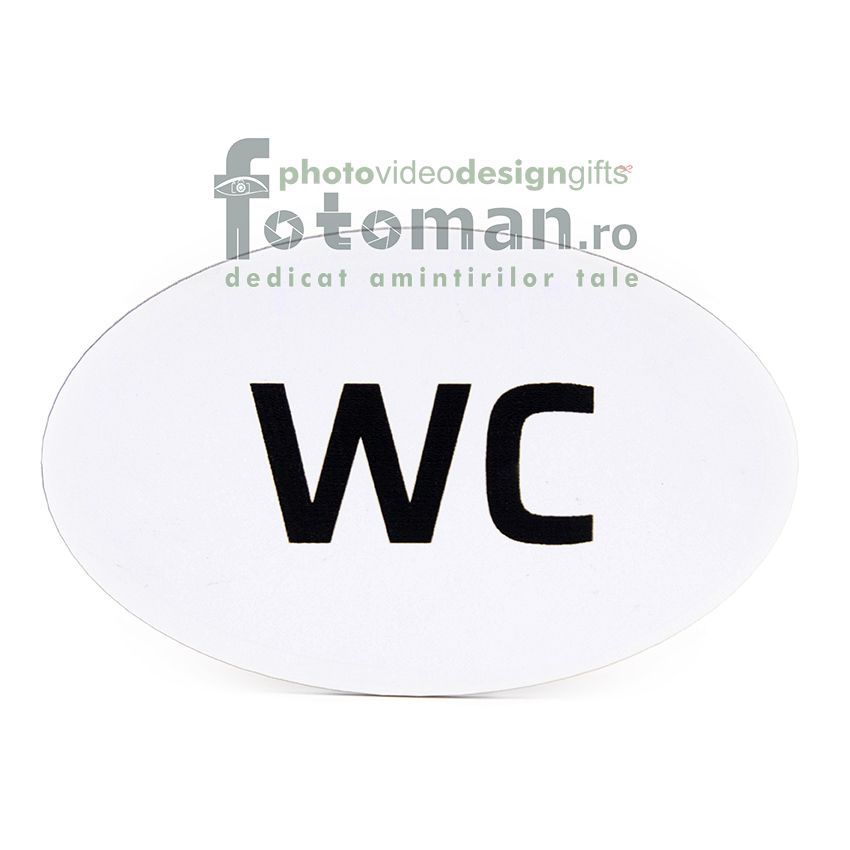 Placute personalizate gravate-ovale