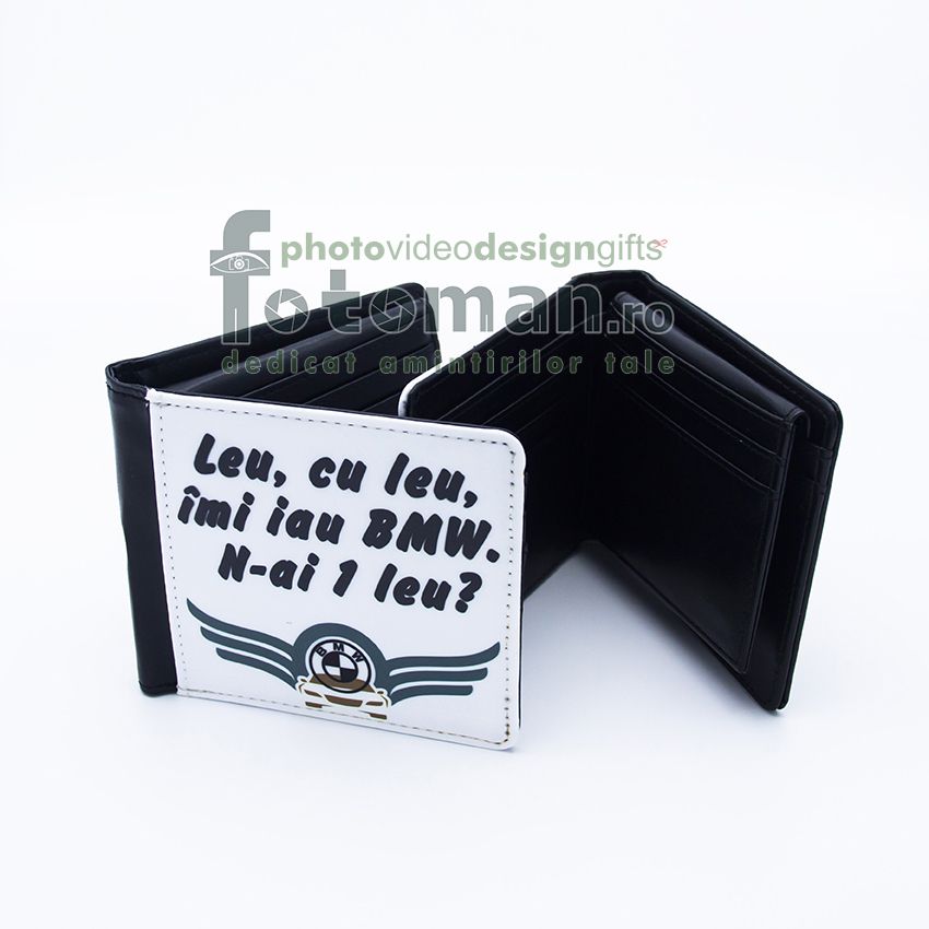 Portofele barbati personalizate