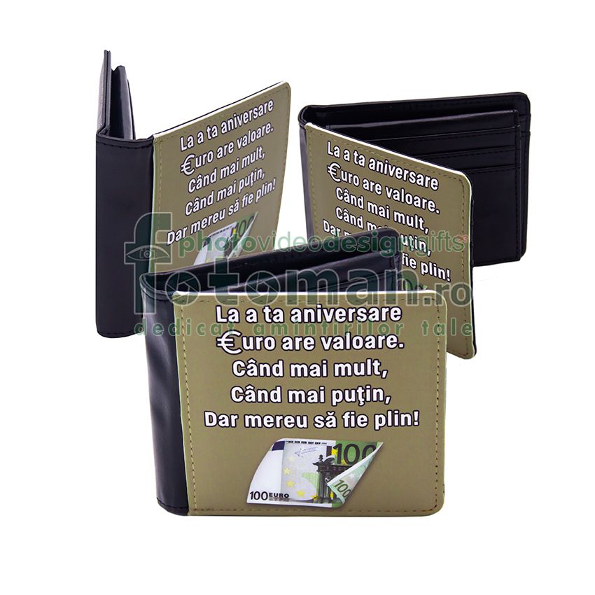 Portofele barbati personalizate