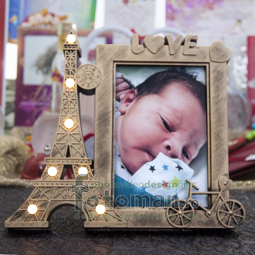 Rama cu Led Eiffel 
