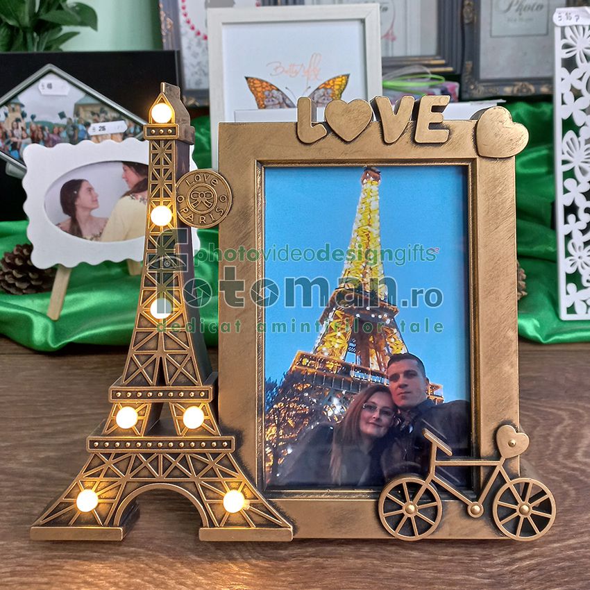 Rama cu Led Eiffel 