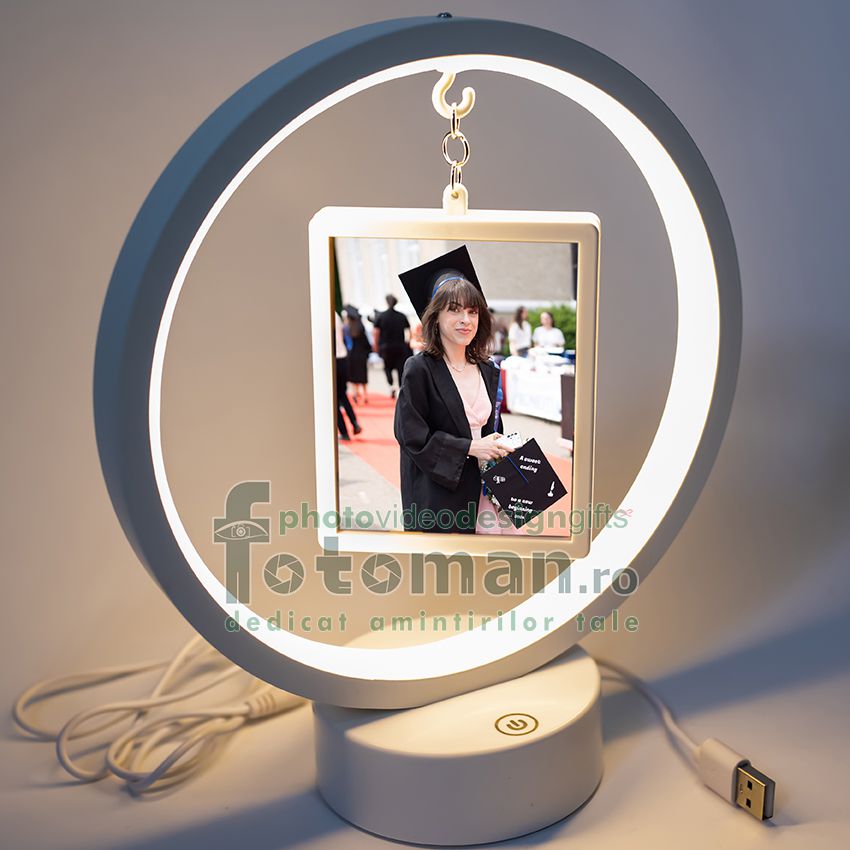 Rama foto cu LED
