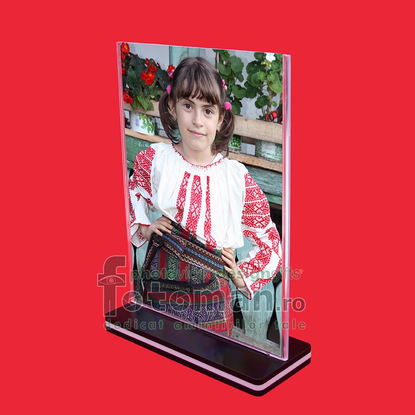 Rama foto dubla plexiglas 