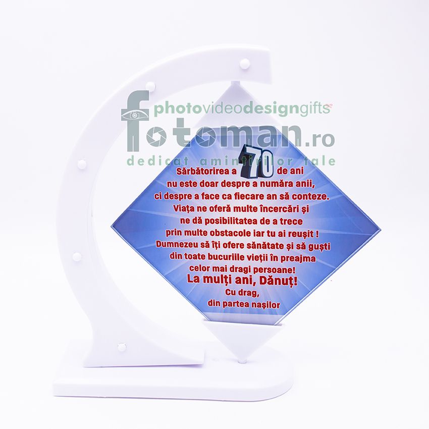 Rama foto sticla rotativa  