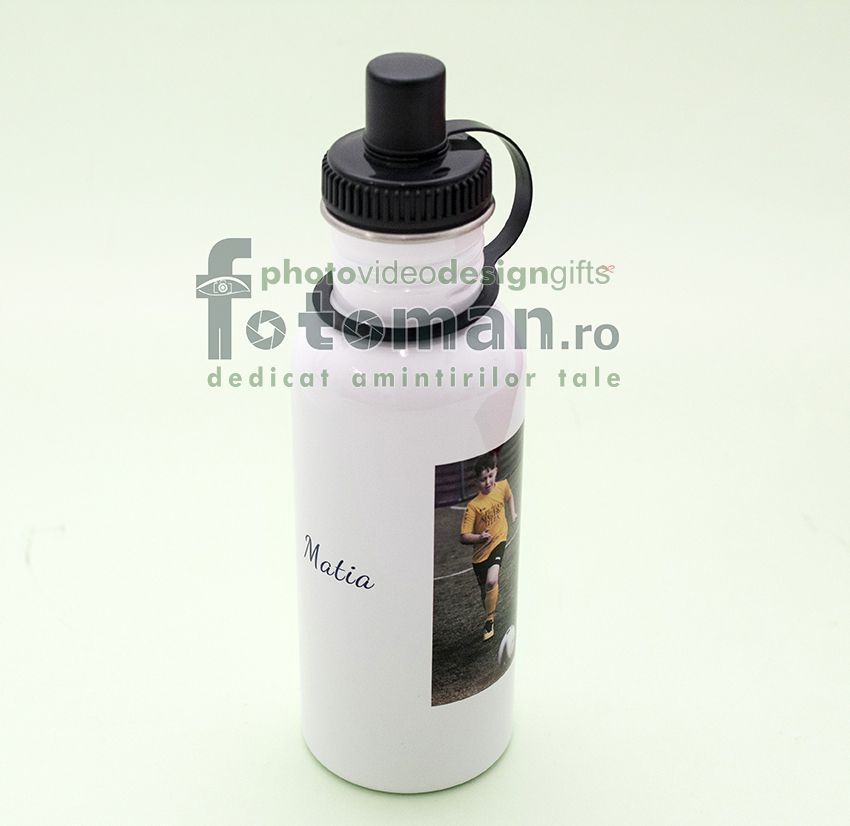 Recipient sport aluminiu