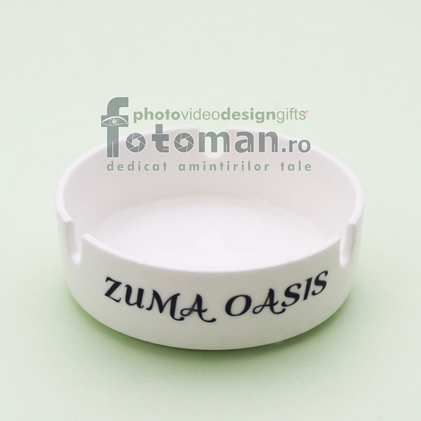 Scrumiera personalizata