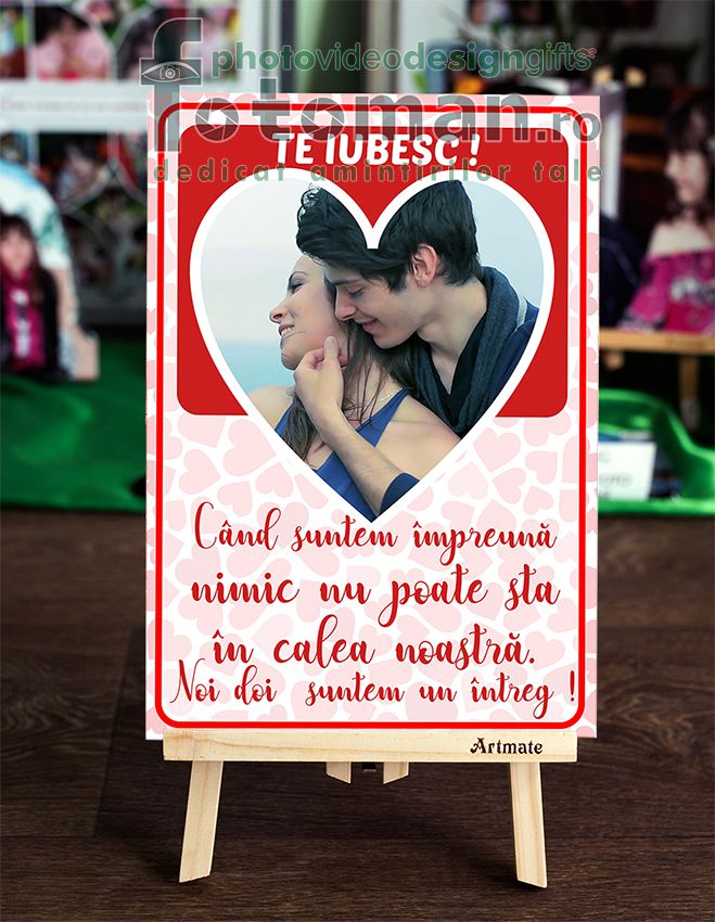 Sevalet foto personalizat